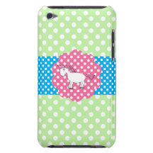 Fancy horse polka dots iPod touch case
