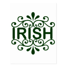 Fancy Irish Party Pack Post Card