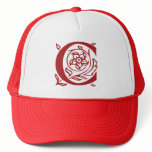 Fancy Letter C Mesh Hat