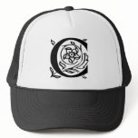 Fancy Letter C Hats