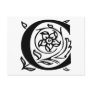 Fancy Letter C Postcard