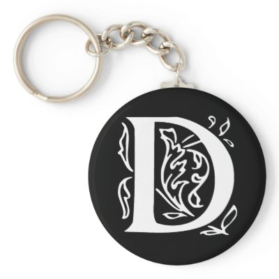 Fancy Letter D by opheliasart