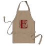 Fancy Letter E Apron