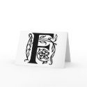 Fancy Letter F cards