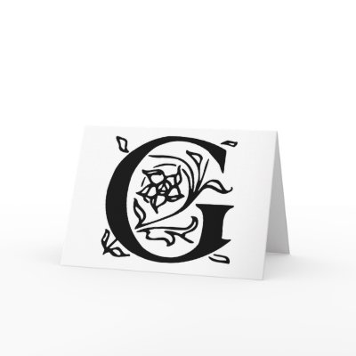 Fancy Letter G by opheliasart