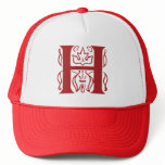 Fancy Letter H Mesh Hat