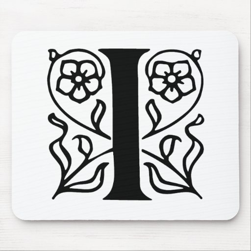 Fancy Letter I Zazzle