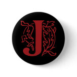 Fancy Letter J Button