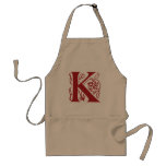Fancy Letter K Apron