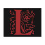 Fancy Letter L