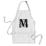 Fancy Letter M Aprons