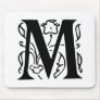 Fancy Letter M Mousepad