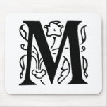 Fancy Letter M Usepad