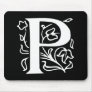 Fancy Letter P Mousepads