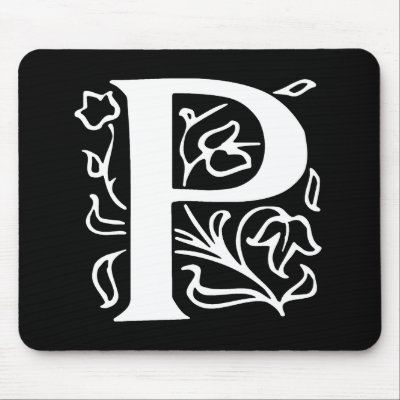 Fancy Letter P by opheliasart