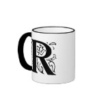 Fancy Letter R Coffee Mug
