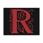 Fancy Letter R