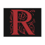 Fancy Letter R