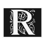 Fancy Letter R