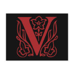 Fancy Letter V