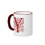 Fancy Letter Y Coffee Mug