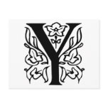 Fancy Letter Y