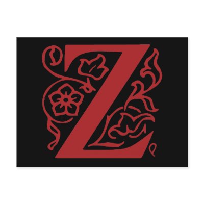 Fancy Letter Z by opheliasart