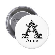 Fancy Monogram: Anne Pin