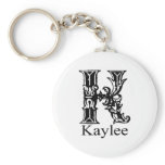 Fancy Monogram: Kaylee Key Chains