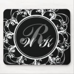Fancy Monogrammed Mouse Pad mousepads