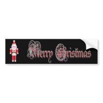 FANCY NUTCRACKER by SHARON SHARPE Bumper Sticker