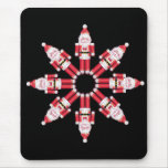 FANCY NUTCRACKER WHEEL by SHARON SHARPE Mousepads