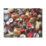 Fancy Orange Buttons and Kitty Buttons Post Card