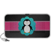 Fancy penguin mini speakers