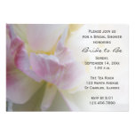 Fancy Pink Tulip Bridal Shower Invitation