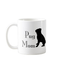 Fancy Pug Mom Mug