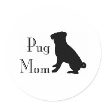 Fancy Pug Mom