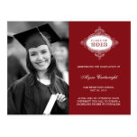 Fancy Seal Graduation Announcement /Invite Postcard