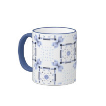 Fancy Squares Mug