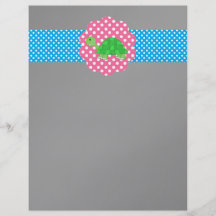 Fancy turtle custom flyer