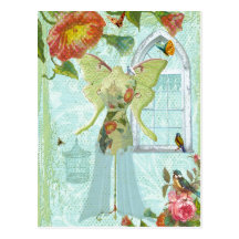 FANDANGO~le Jardin de Lunatique Postcard