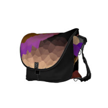 Fandango Messenger Bag Browns and Purples