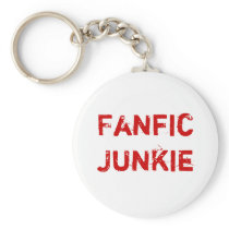 Fanfic Junkie Keychain