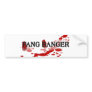 Fang Banger Bumper Sticker