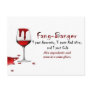 Fang-Banger Drink Recipe Post Cards