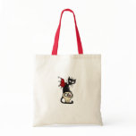 fang kitty canvas bags