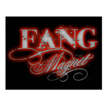 Fang Magnet Post Card