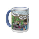 Fantabulous Gal Comic Book Panel Mug