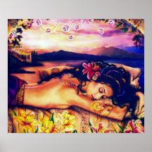 Fantasia (Ariadne) by Lisa Iris Poster