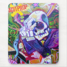 Fantasmas y Alcoholes Tapis De Souris